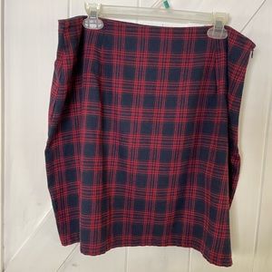 SHEIN, curve, 2xl, plaid skirt. Fall, winter, holiday ready! Just add boots!